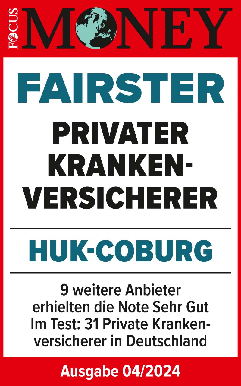 Private Krankenversicherung | "sehr Gut" | HUK-COBURG