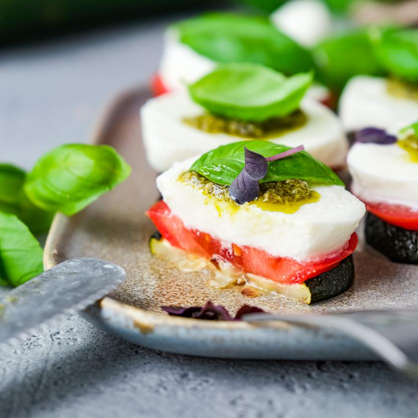 Zucchini Caprese